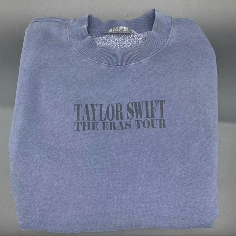 Eras tour Blue Crewneck XL